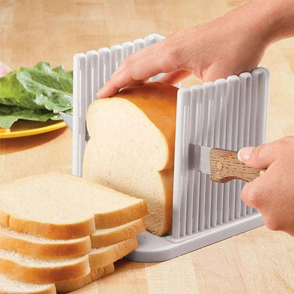 Rectangle Bread Slicer Cutter Mold Toast Loaf Cutting Slicer