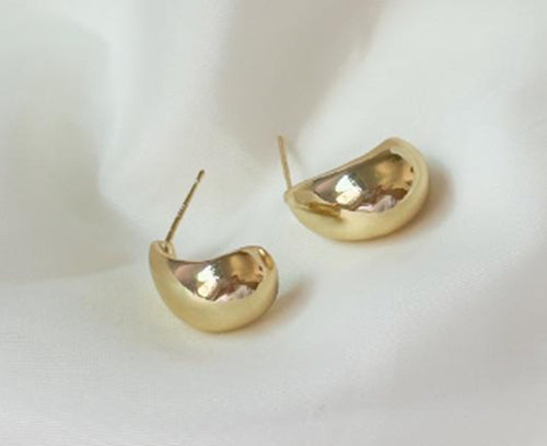 Metal Water Drop Earrings With A Sense Of Niche Luxury Jewelry Gym From House Golden Water Drop