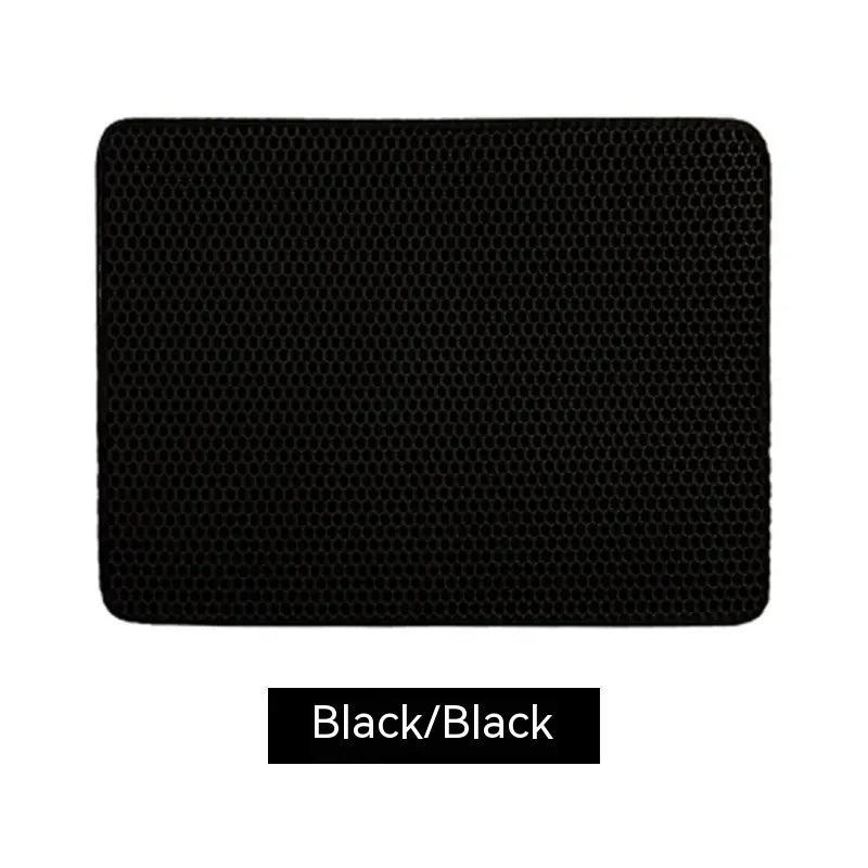 Home Fashion Personality EVA Cat Litter Mat Pets DealSniper.net Black 30x30cm