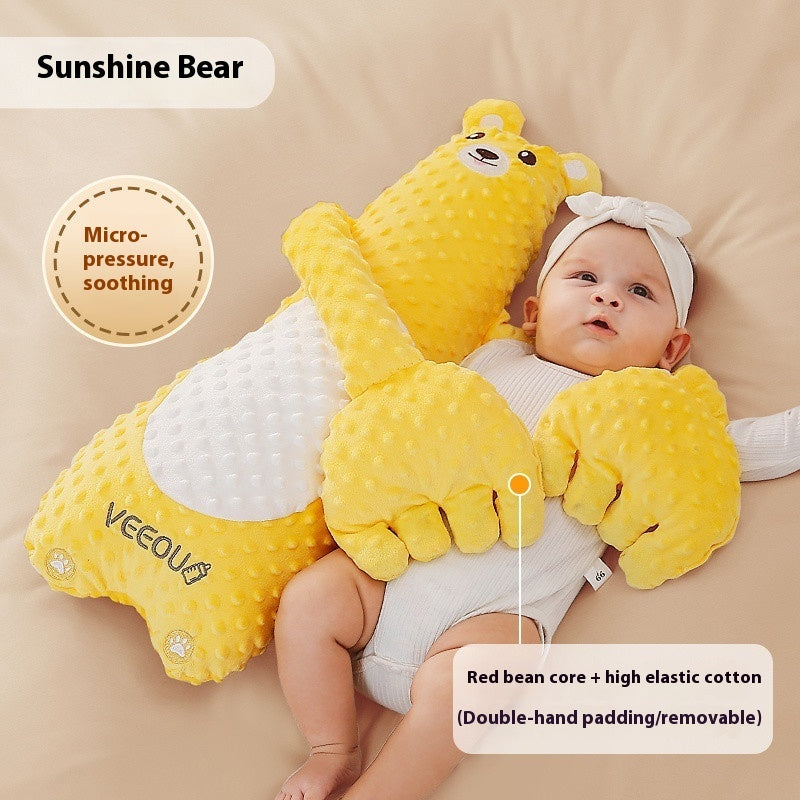 W9Q Wenou BABY HUG Sleep Soothing Palm Pillow Kids DealSniper.net Sunshine Bear Bao