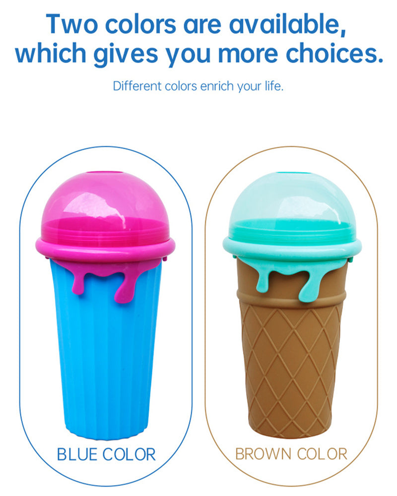 500ml Large Capacity Slushy Cup Summer Squeeze Homemade Juice Deals dealsniper-net