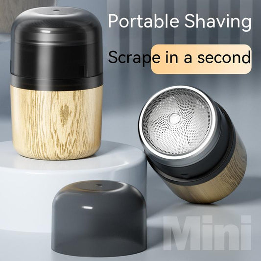 Mini Electric Shaver For Men Pocket Size Washable Rechargeable