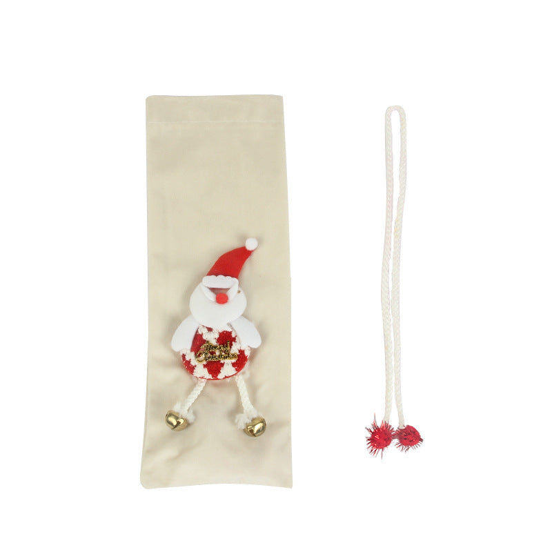 Three Dimensional Cloth Art Doll Christmas Flannel Holidays DealSniper.net D