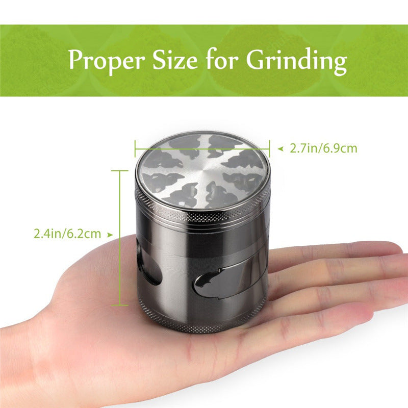 Metal Herb Grinders Crusher 60mm Diameter Multifunctional Grinder Gadgets dealsniper-net