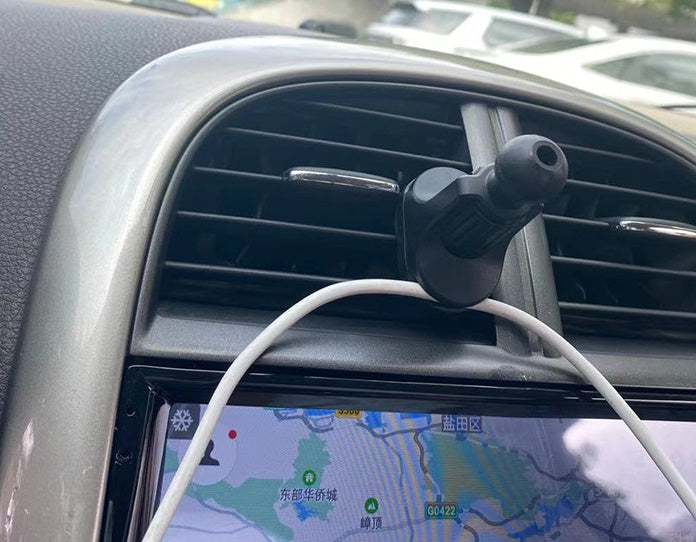 New Mobile Phone Holder Base With Round Air Outlet Electronics Gym From House