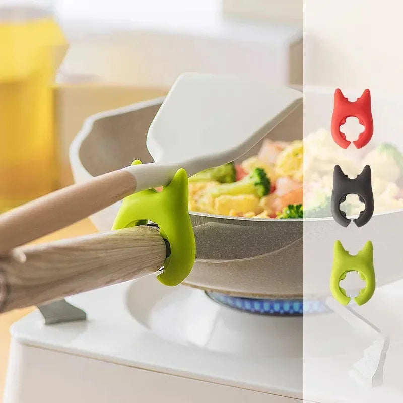 Multifunctional Spatula Holder Silicone Anti-overflow Spoon Holder Kitchen dealsniper-net