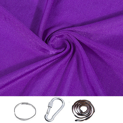 Kids Cotton Outdoor Indoor Swing Hammock For Cuddle Outdoor dealsniper-net Dark purple 100x280cm
