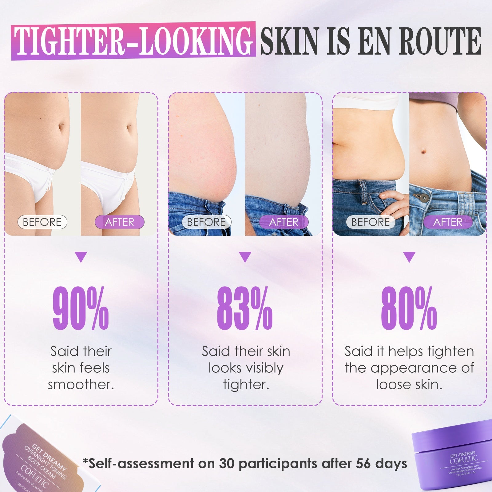 Cofultic Night Sleep Tightening Cream Flat Wrinkles Beauty Gym From House