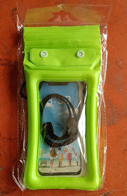 Inflatable Floating Touch Screen Mobile Phone Electronics DealSniper.net Green Free Size