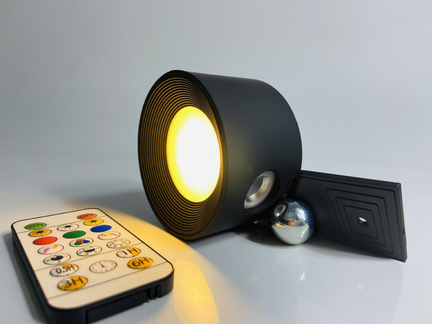 New Punch-free Touch Lamp House Gym From House Round black RGBW Touch style 2700k to 4000k to 5700k