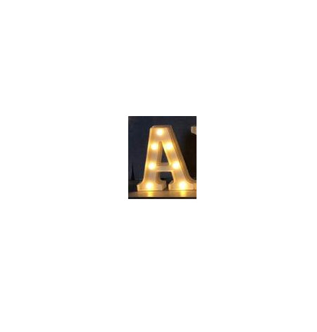 Luminous LED Letter Number Night Light English Alphabet Number Home Decor DealSniper.net Always lit A