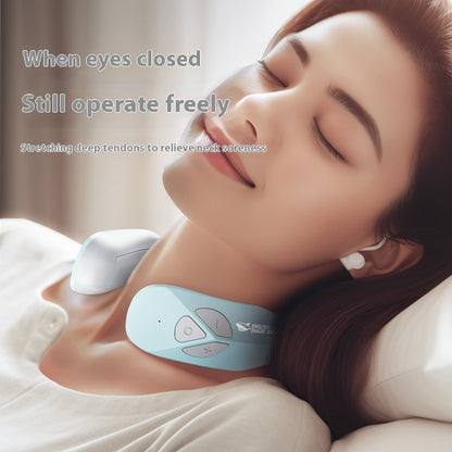 Electric Neck Massager EMS Pulse Rechargeable