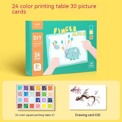 Washable Non-toxic Kindergarten Paint Hand Palm Painting