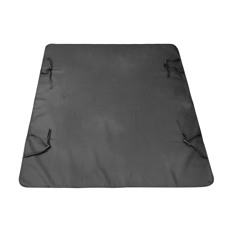 Car Pet Mat Rear Seat Water And Dirt Resistant Isolation Pad Pets Gym From House Black Rear Pad