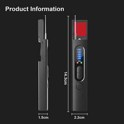 Camera Detector Anti-positioning And Anti-monitoring Scanner