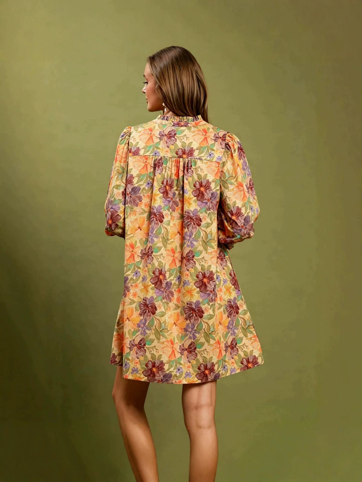 New Arrival Dresses Casual Fashion Floral Print Dress Women Gym From House