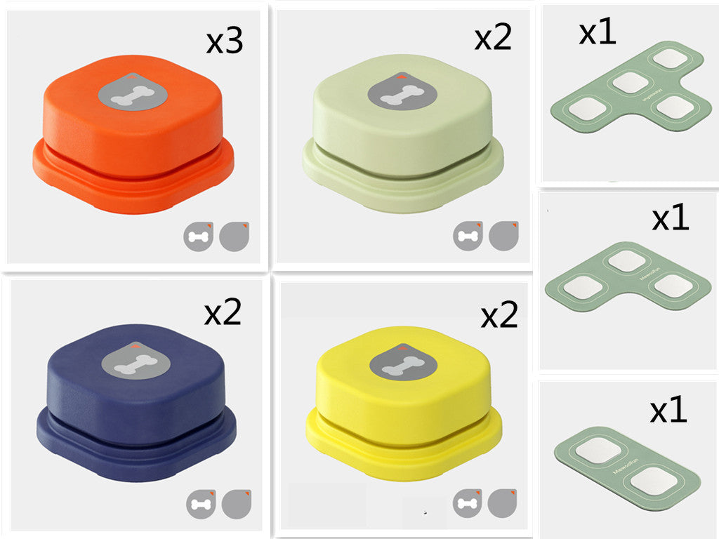 4 Colors Pet Communication Button One-click Prevent Pets dealsniper-net