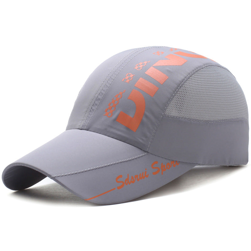 Fashionable Men's Thin Breathable Speed Cap