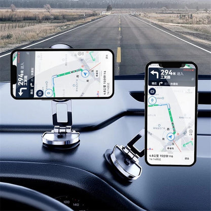 Rotate Metal Magnetic Car Phone Holder Foldable Universal Vehicle Gym From House