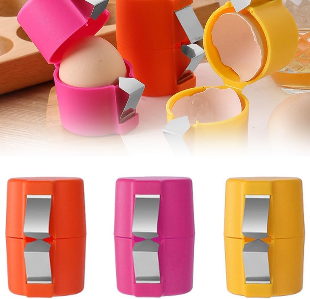 Egg Shell Opener For Hard Boiled Eggs Egg Peeler Tool Handheld Kitchen Gym From House 3pcs