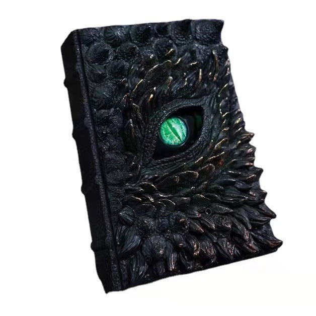 Realistic Deluxe Dragon Book Halloween Home Living Room Bedroom Decoration Gifts Deals DealSniper.net Black