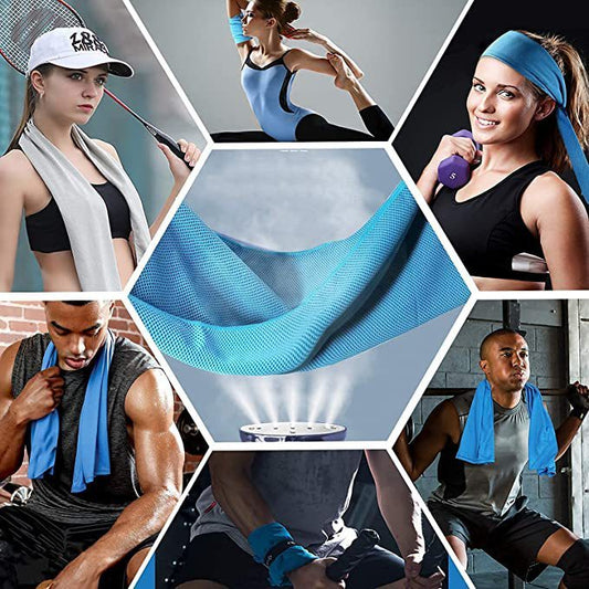 Mountaineering Bag Cooling Ice Feeling Cold Feeling Towel Ice-cold Towel Sports DealSniper.net