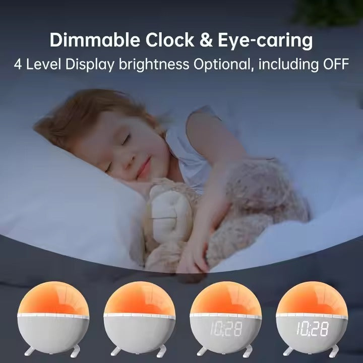 Custom Gift Best Design Kids Alarm Clock Night Light