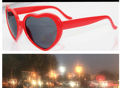 Night Lights Change Love Special Effects Glasses Sunglasses Deals DealSniper.net Red