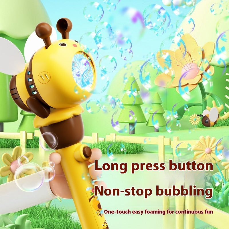 Electric Bee Bubble Machine Toys Automatic Lighting Children's Toys Kids DealSniper.net