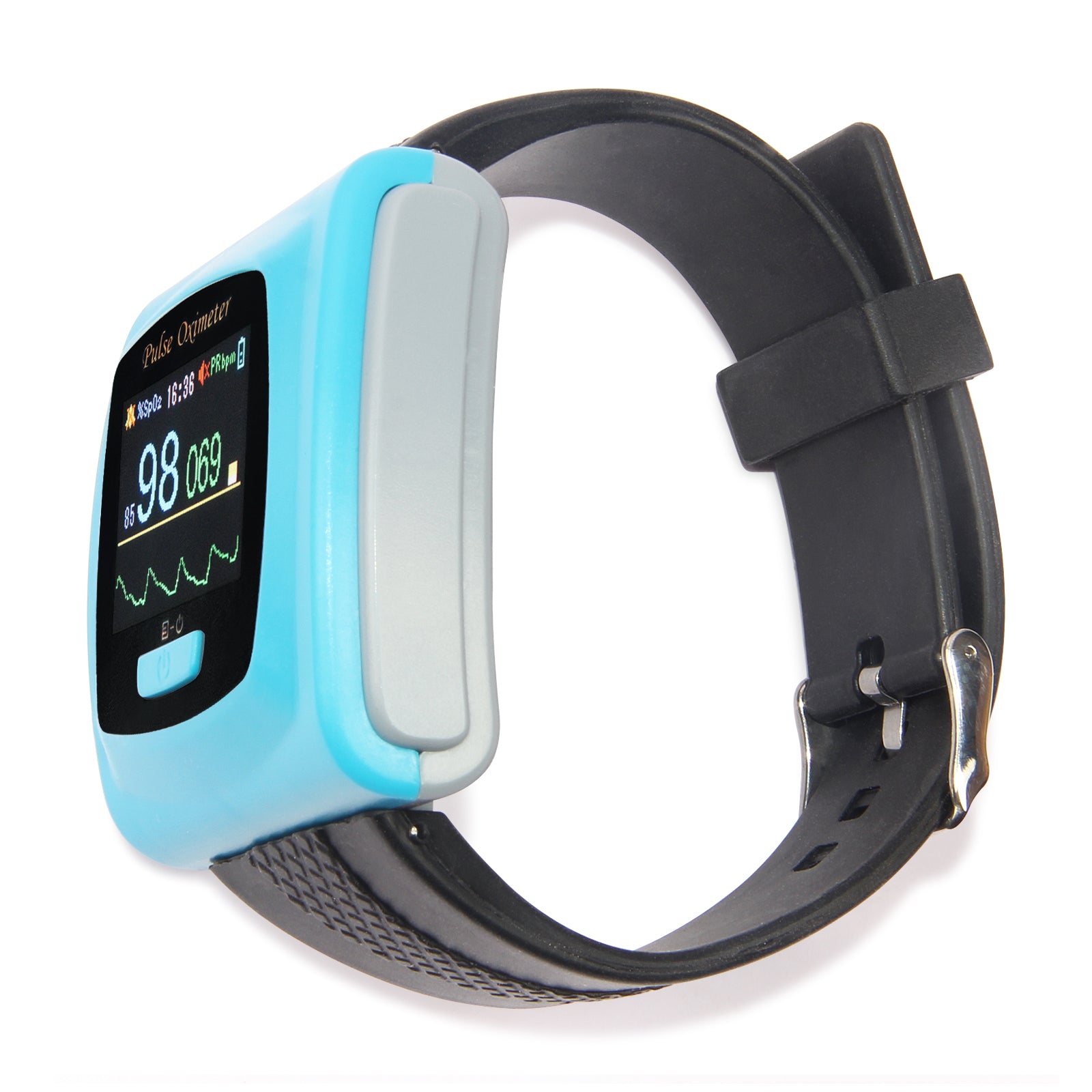 CONTEC Wrist Pulse Oximeter Fingertip SpO2 Probe Sleep Heart Rate Monitor CMS50F Electronics DealSniper.net