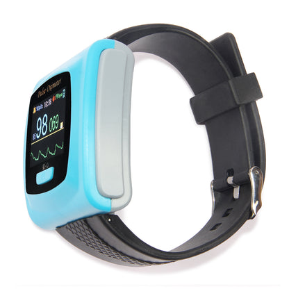 CONTEC Wrist Pulse Oximeter Fingertip SpO2 Probe Sleep Heart Rate Monitor CMS50F Electronics DealSniper.net