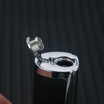 Multifunctional Cigar Cutter Four Straight Punch Lighter