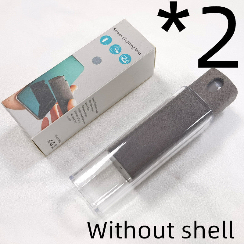 Mobile Phone Screen Cleaner Artifact Storage Integrated Electronics DealSniper.net 2pcs Light grey Without shell