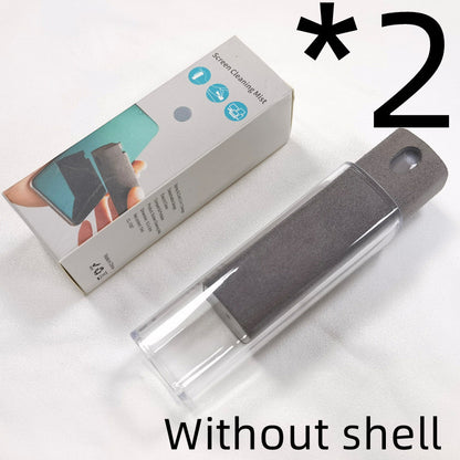 Mobile Phone Screen Cleaner Artifact Storage Integrated Electronics DealSniper.net 2pcs Light grey Without shell