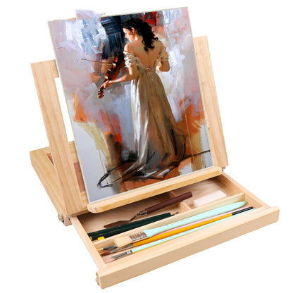 Folding Multifunctional Wooden Oil Painting Frame