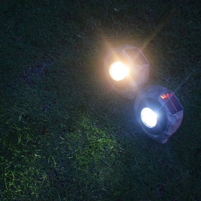 Cross-border New Solar Simulation Stone Lamp House Gym From House