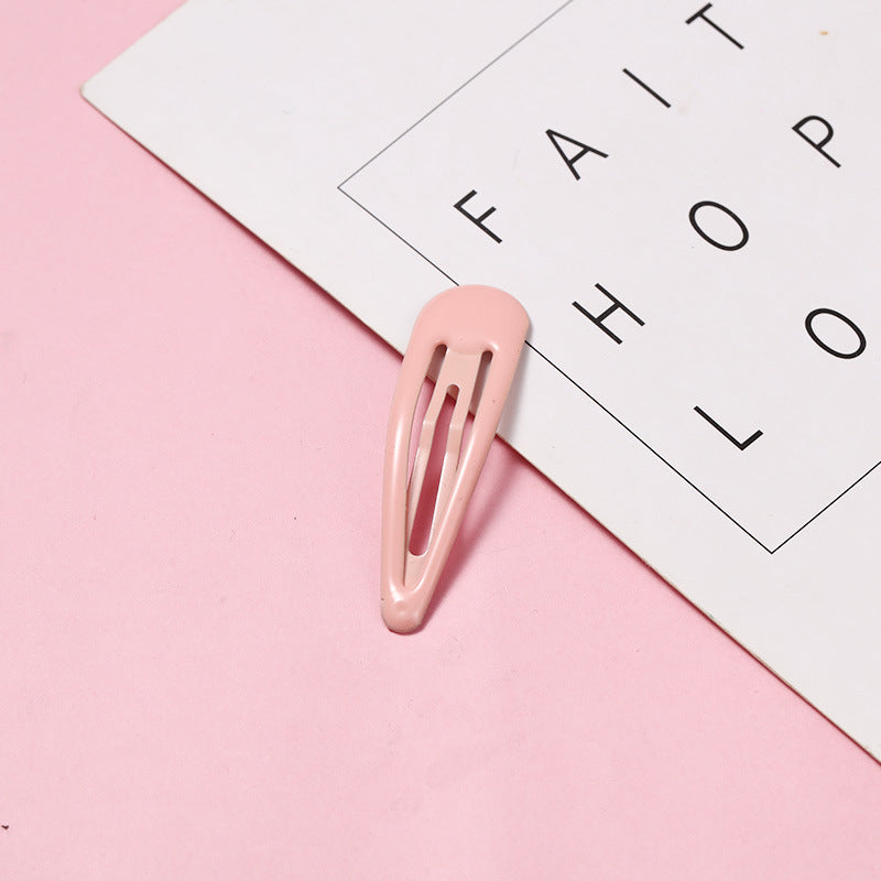 Color Drop-shaped Drop Oil BB Clip Beauty DealSniper.net Orange Powder