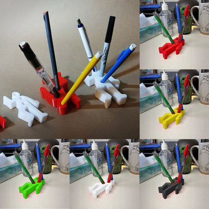 Funny Crime Scene Humanoid Pen Holder Gadgets dealsniper-net
