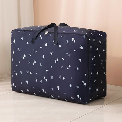 Print Travel Duffel Bag For Women Sort Out Quilt Blanket Home Bag Travel dealsniper-net Blue fish 50x35x20cm