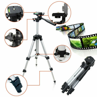 Professional Camera Tripod Stand Holder Mount For Cell Phone, Portable Tripod, Mobile Phone Live Stream Holder, Camera Tripod Gadgets dealsniper-net