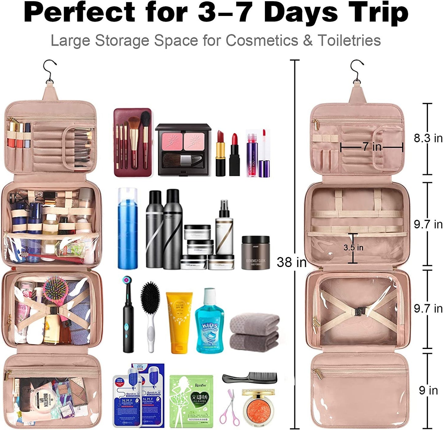 Washing Set Travel Storage Bag