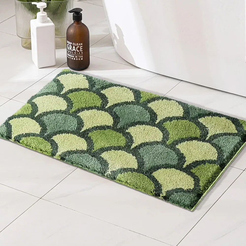 Bathroom Rug 20x32 Non Slip Fluffy Teal Bath Mat For Bathroom House Gym From House Clover31x20IN