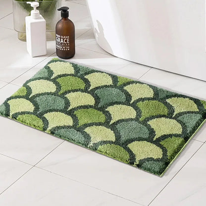 Bathroom Rug 20x32 Non Slip Fluffy Teal Bath Mat For Bathroom House Gym From House Clover31x20IN