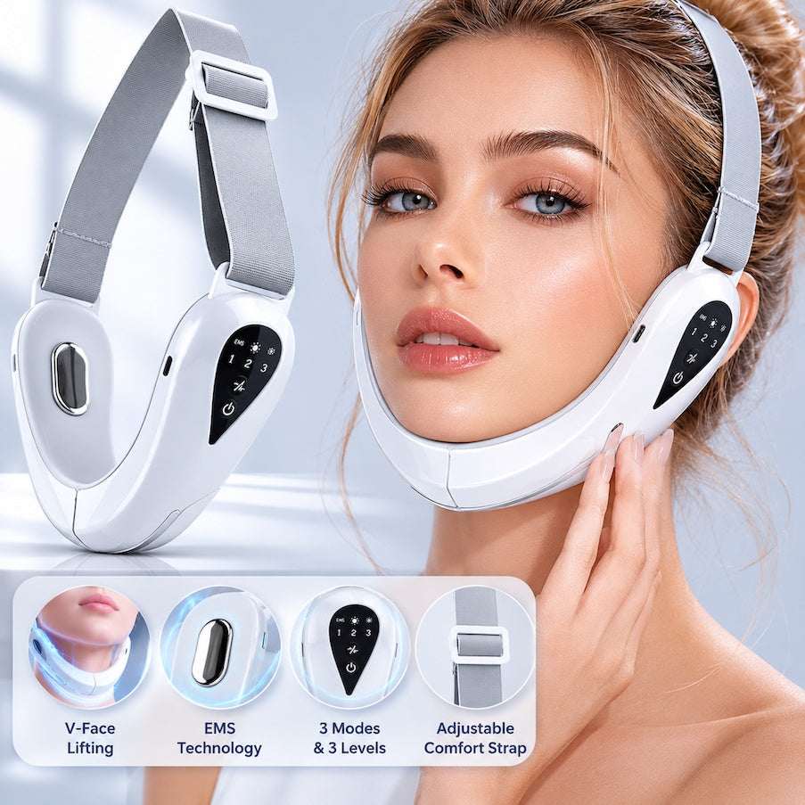 EMS Facial Lifting Massager For Double Chin Reduction Beauty DealSniper.net 009