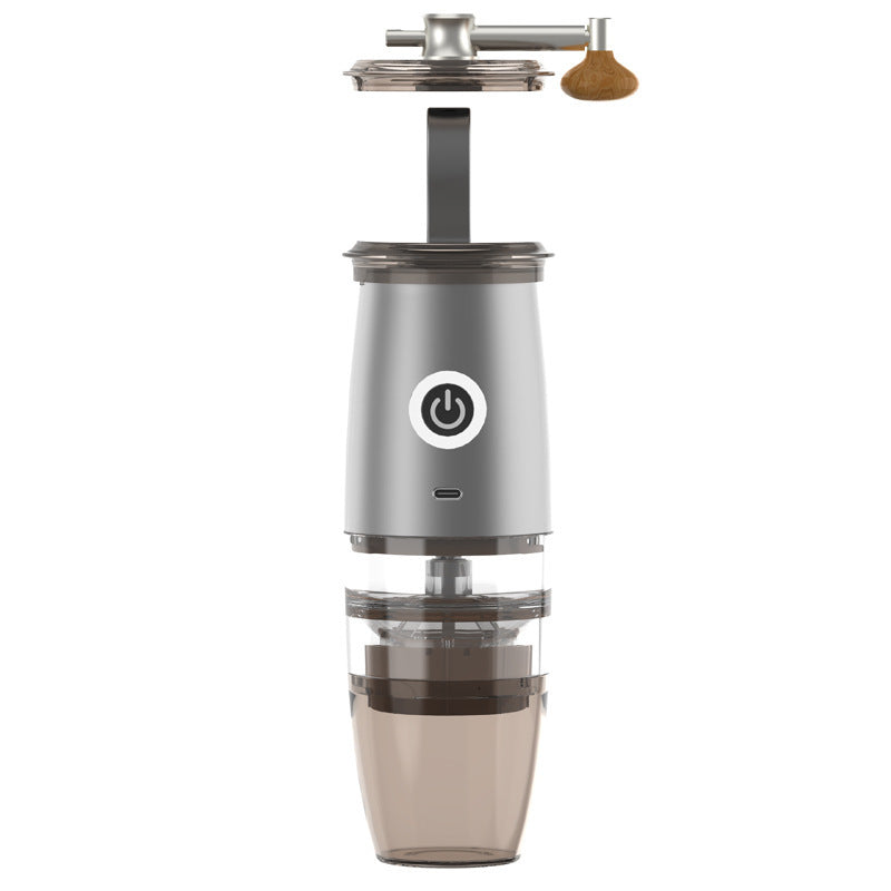 Small Coffee Machine Portable Coffee Bean Grinder Kitchen DealSniper.net Black Deluxe Edition USB