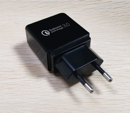 Compatible Mobile Phone Watch Earphone Wireless Charger Gadgets Gym From House Black EU plug