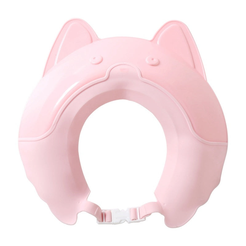 Baby Shower Bath Kid Shampoo Hat Kids DealSniper.net Pink B Style3