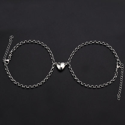 Men And Women Couples NK Bracelets A Pair Of Chains Jewelry Gym From House Pearl chain