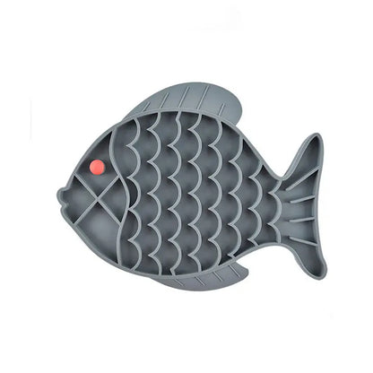 Silicone Lick Mat For Pet Dogs Slow Food Plate Rice Bowl Pets Gym From House Gray