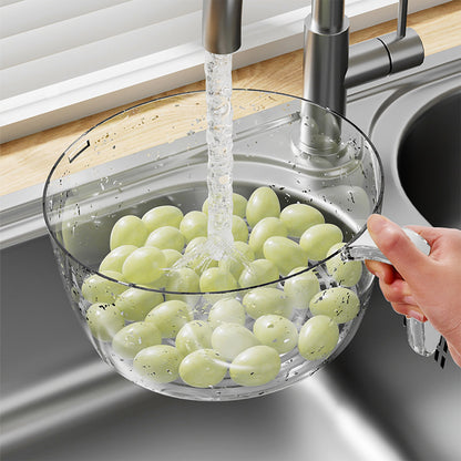 Multifunctional Drainage Basin For Domestic Kitchen Rice Fruit Washing Basket Vegetable Basket Wash Multi Function Kitchen Gadgets Kitchen dealsniper-net